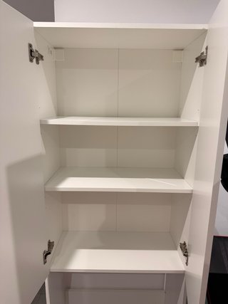 Armario sobre lavadora Ikea blanco