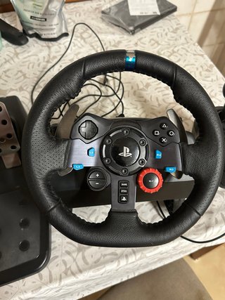Logitech G29 Volante pedales y cambio de marchas