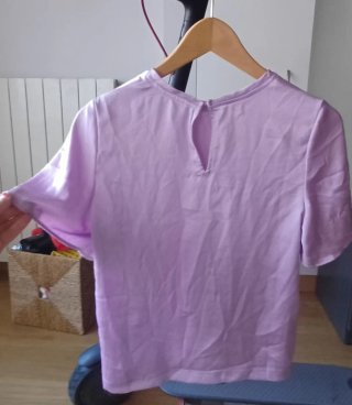 Blusa rosa Mango
