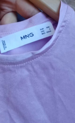 Blusa rosa Mango