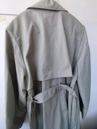 Gabardina larga verde Mango Talla L/XL