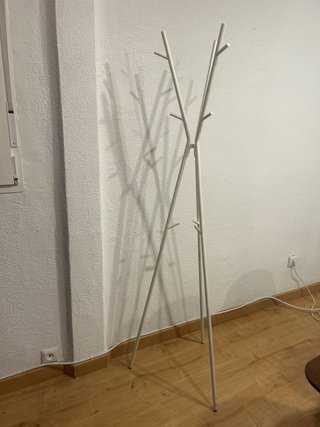 Perchero Metálico Blanco Ikea EKRAR