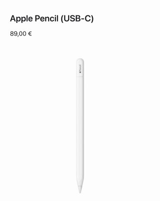 Apple Pencil 2da Generación iPad Pro