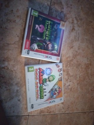 Mario y Luigi + Luigi Mansion 3DS
