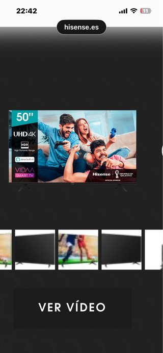 TV Hisense 50 4K UHD