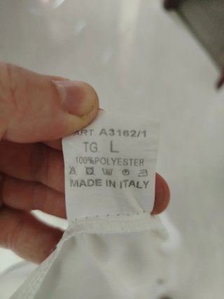 Completo uomo bianco taglia L