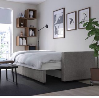 Sofá-cama 3 plazas gris