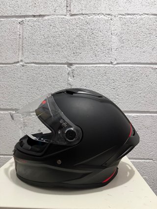 Casco de moto negro STINGER