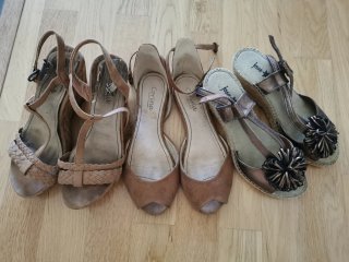 Sandalias y cuñas