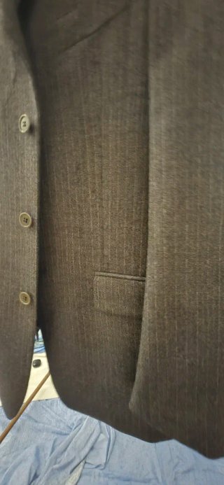 Abito uomo grigio rigato STUDIO