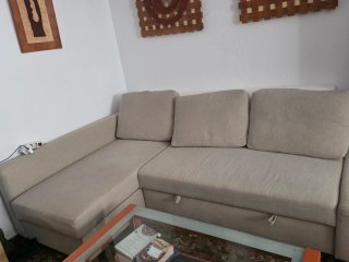 Sofá Cama Chaiselongue IKEA FRIHETEN Beige