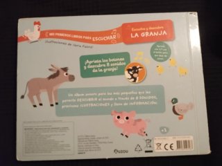 Escucha y descubre. La granja. Libro de sonidos