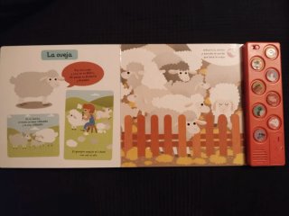 Escucha y descubre. La granja. Libro de sonidos