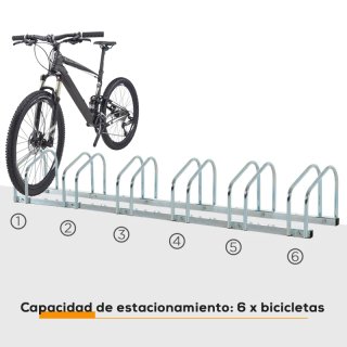 Aparcamiento para 6 Bicicletas
