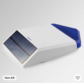 Sirena Solar KERUI Exterior Inalámbrica