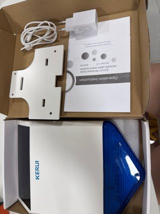 Sirena Solar KERUI Exterior Inalámbrica