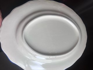Vajilla Santa Clara Porcelana Blanca y Oro