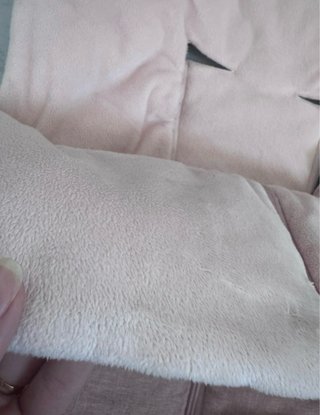 Saco Jané rosa polar interior como nuevo