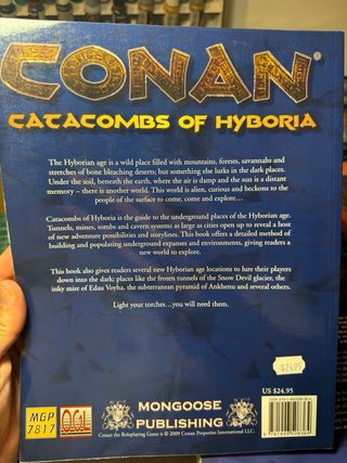 2 libros del juego de rol de Conan d20