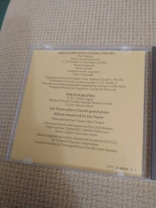 CD JAN VAYNE  - Living Colours