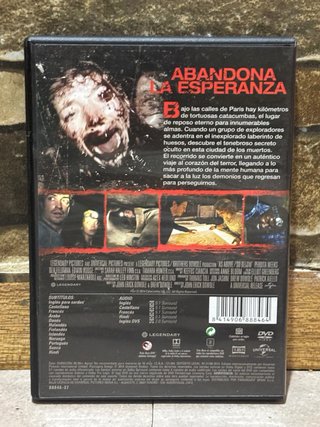 DVD Así en la Tierra como en el Infierno