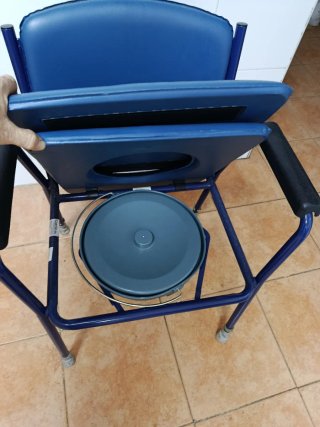 Silla wc acolchada