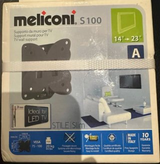 Soporte pared TV Meliconi S100 14-23