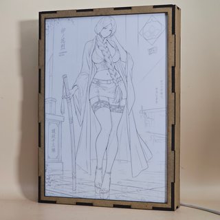 Lámpara LED Anime Retsu Unohana Bleach
