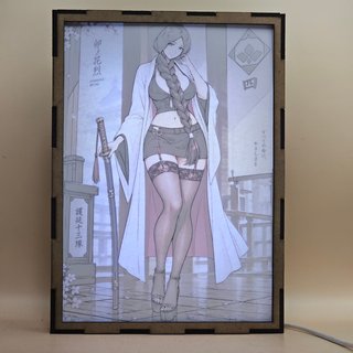 Lámpara LED Anime Retsu Unohana Bleach