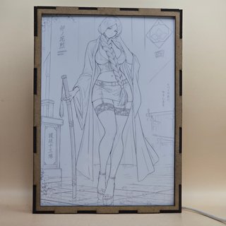 Lámpara LED Anime Retsu Unohana Bleach