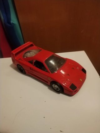 Coche Ferrari F40 Rojo