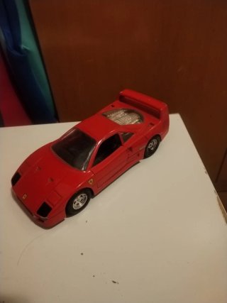Coche Ferrari F40 Rojo