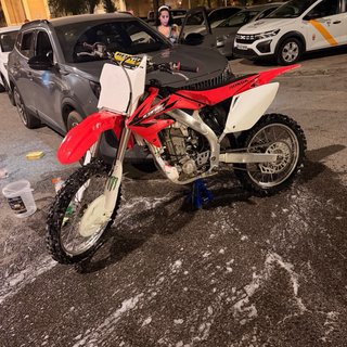 Honda CRF 450r se cambia por yz 125