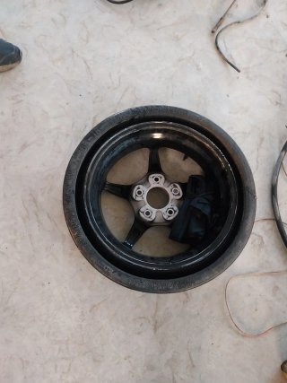 Rueda de repuesto hinchable slk r170