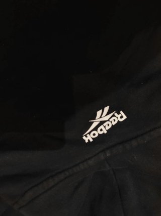 Felpa con cappuccio Reebok vintage dressing nera