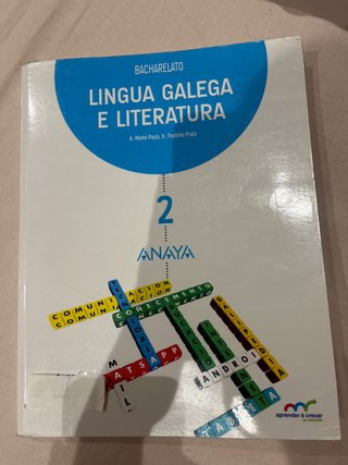 Lingua galega e literatura, 2 Bacharelato Libro...