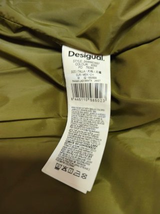 Chaqueta Desigual Oversize Talla M