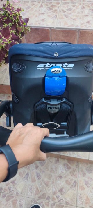 Silla de coche para bebé azul
