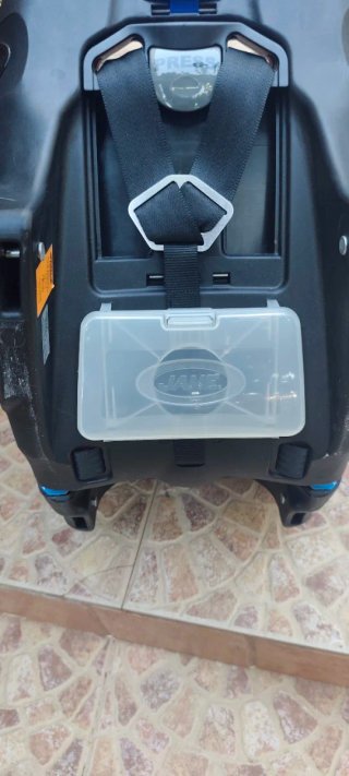 Silla de coche para bebé azul