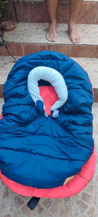 Silla de coche para bebé azul