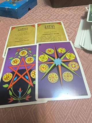 Baraja Tarot Balbi Completa 78 cartas, bilingüe
