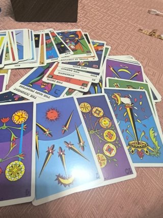 Baraja Tarot Balbi Completa 78 cartas, bilingüe