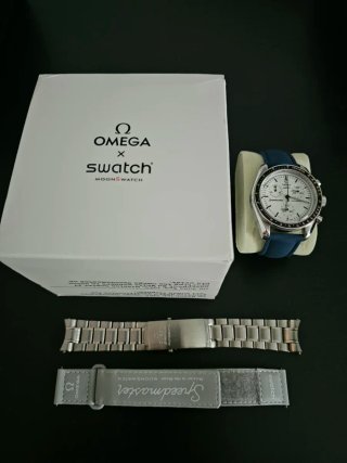 Omega x Swatch MoonSwatch Caja Acero