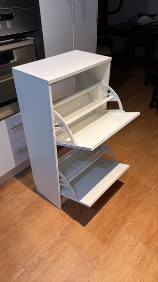 Zapatero Ikea Madera Blanco
