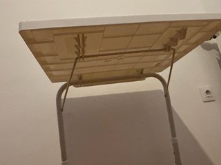 Mesa Express Ajustable con 2 Patas en Forma L