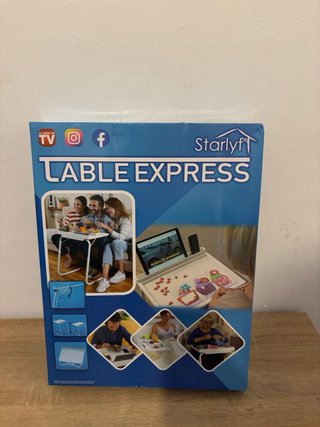 Mesa Express Ajustable con 2 Patas en Forma L