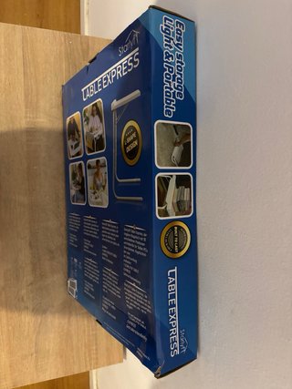 Mesa Express Ajustable con 2 Patas en Forma L