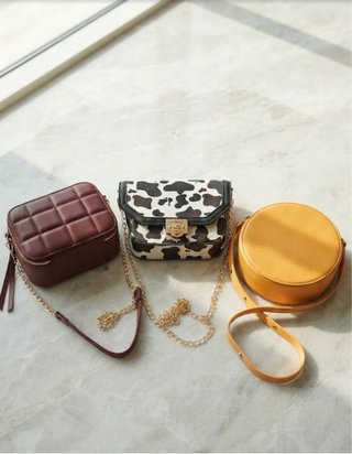 Varios modelos de bolsos y mochilas