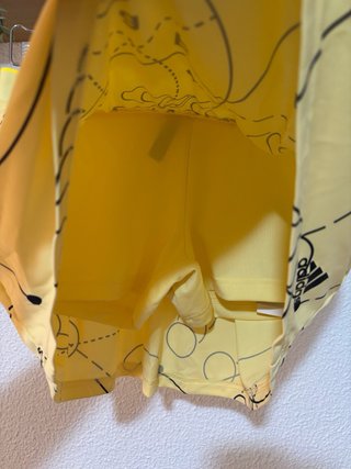 Gonna Adidas Club Graphskirt Gialla da Tennis