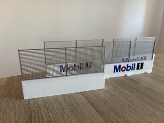 Barreira Circuito Scalextric Mobil 1